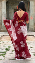 Cotton MulMul Saree with Zari Border