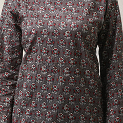 Women Orange Floral Printed Cotton Short Kurti - View 17
